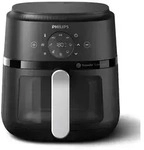 Philips 2000 Series NA221 Hei&szlig;luft-Fritteuse schwarz/silber