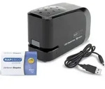 Elektroheftger&auml;t 626EL USB/Batterie schwarz
