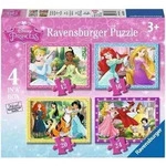 Disney Prinzessin Puzzle, 4in1