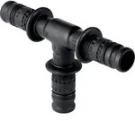 Geberit Mepla T-St&uuml;ck egal Kunststoff (PVDF) 63mm