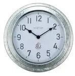 "4301GA - Wanduhr "Poppy", Metall, verzinkt, &Oslash; 22 cm"