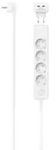 hama 00223191 Steckdosenleiste, 5-fach, m. USB-C-Adapter 2-fach 17W, Schalter, 1,4m,