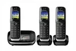Panasonic KX-TGJ323GB Schnurloses Telefon analog Anrufbeantworter, Freisprechen,