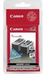 Canon Druckerpatrone PG-40 / CL-41 Original Kombi-Pack Schwarz, Cyan, Magenta, Gelb