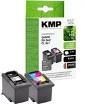KMP Druckerpatrone ersetzt Canon PG-540, CL-541 Kompatibel Kombi-Pack Schwarz, Cyan,