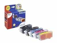 Pelikan Promo Pack P23 - 4er-Pack - Schwarz, Gelb, Cyan, Magenta - kompatibel -