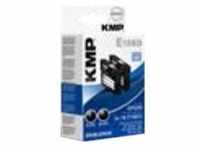 KMP E158D - 2er-Pack - Schwarz - kompatibel - Tintenpatrone