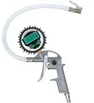 BGS TECHNIC Druckluft-Reifenf&uuml;llpistole, digital, 0-8 bar
