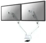 Neomounts FPMA-D750DWHITE2 2fach Monitor-Tischhalterung 25,4 cm (10 ) - 81,3 cm (32 )