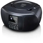 Lenco SCD-6000 - Ghettoblaster - 4 Watt - Schwarz - Schwarz