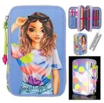 TOPModel 3 Fach Federtasche FLASH