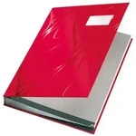 Leitz Unterschriftsmappe Design 57450025 DIN A4 18F&auml;cher rot