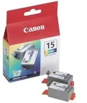 Canon Tinte Kombi-Pack BCI-15c x2 Original Cyan, Magenta, Gelb 8191A002