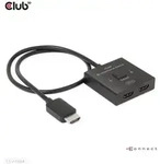 CLUB3D CSV-1384 Tastatur/Video/Maus (KVM)-Switch Multimedia-Technik Splitter