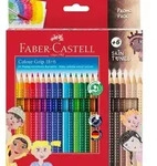 FABER-CASTELL Dreikant-Buntstifte Colour GRIP, Promoetui