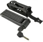 Fischer Faltschloss mit Halter (85852)