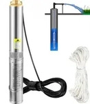 VEVOR 88,9 mm Tiefbrunnenpumpe 750W Brunnenpumpe 105L/min Tauchpumpe max.