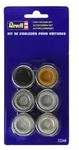 Revell Modellbau-Farbe auf Kunstharzbasis,Autofarben-Set (6x14ml Email Farben)