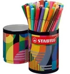 STABILO Fasermaler Pen 68, 45er Metalldose ARTY