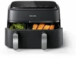 Hei&szlig;luftfritteuse Philips Na351.00 Schwarz Schwarz/Silberfarben 9 L