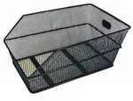 Basil 11116 Cento Hinterradkorb f&uuml;r Schultasche 39x24x21cm, engmaschig, schwarz
