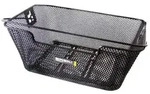 Basil 11169 Hinterradkorb Capri Flex 39x30x17cm, engmaschig, schwarz