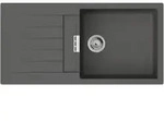 hansgrohe S52 S520-F480 Einbausp&uuml;le 480 mit Abtropffl&auml;che, Steingrau