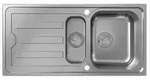 hansgrohe S44 S440-A517 100 Einbausp&uuml;le 342/145 mit Abtropffl&auml;che und automatischer