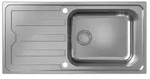 Hansgrohe Einbausp&uuml;le S44 S440-A500 100500, Abtropffl&auml;che, automatischer Garnitur,