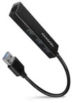 AXAGON HMA-GL3A Multiport-Hub USB 3.0 Typ A Gbit-LAN 3x USB-A microSD