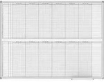 MAUL Jahresplaner MAULstandard 6466684 2x6Monate 90x120cm MAUL Jahresplaner MAULstandard 6466684 2x6Monate 90x120cm