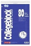 Brunnen 106791101 - Monochromatisch - Blau - A4 - 80 Bl&auml;tter - 70 g/m2 - Liniert