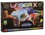 Laser X Revolution Double Blasters Zickzackmuster Sunset Chevron orange/rot 6+