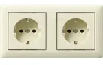 Gira Steckdose 2-fach verdr. 479301