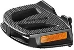 "ergotec 86060001 Kunststoffpedal 9/16", mit Reflektoren, schwarz (1 Paar)"
