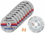 KWB Trennscheiben-Set, 712032, 125 mm, 10-teilig