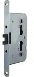 Spezialeinsteckschloss f.Metallt&uuml;ren PZW 20/65/72/8mm DIN L/R verz.rd BEVER