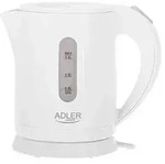 Adler AD 1371 Wasserkocher 0,8 L - 850 W, 360&deg; drehbar - Wei&szlig;