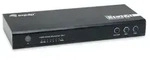 Equip 332726, HDMI, Aluminium, Schwarz, 60 Hz, 3840 x 2160 Pixel, 7.1 Kan&auml;le