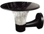 V-TAC Solar LED-Wandleuchte VT-425, 15 W, 6000 K+ 4000 K, schwarz V-TAC Solar LED-Wandleuchte VT-425, 15 W, 6000 K+ 4000 K, schwarz