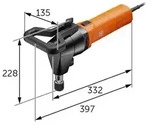 Fein Knabber BLK 3.5 E inkl. Zubeh&ouml;r im Koffer - 72324661000