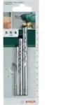 Bosch Accessories 2609255416 Hartmetall Beton-Spiralbohrer-Set 3teilig 5 mm, 6 mm, 8