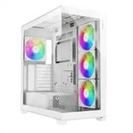 XILENCE Xilent Gleam X818.W.ARGB Gaming ATX PC-Geh&auml;use wei&szlig;, RGB ATX Midi Tower