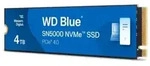 WD Blue SN5000 WDS400T4B0E - SSD - 4 TB - intern - M.2 2280 - PCIe 4.0 x4 (NVMe)