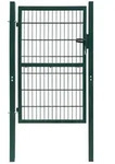 vidaXL 2D Zauntor (Einzeltor) Gr&uuml;n 106x210 cm