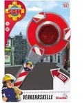 Simba 109252440 - Feuerwehrmann Sam Verkehrskelle