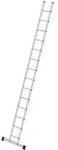 Munk Sprossen-Anlegeleiter 350 mm breit mit Standard-Traverse 14 Sprossen