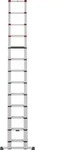Teleskop-Anlegeleiter T100 Alu.13 Stufen max.Gesamtbelastung 150kg HAILO