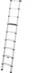 Teleskop-Anlegeleiter T100 Alu.11 Stufen max.Gesamtbelastung 150kg HAILO