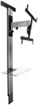 Erard EXOSTAND 600 TV Wandhalterung bis 85 Zoll mit Glasablage, Rigips